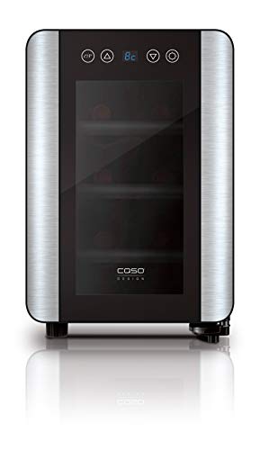 Caso 606 Wine Case 6 Cantinetta per Vino, Tecnologia Peltier/Termoelettrica